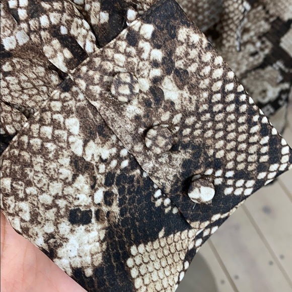 Altuzarra Snake Print Blouse - Picture 6 of 7